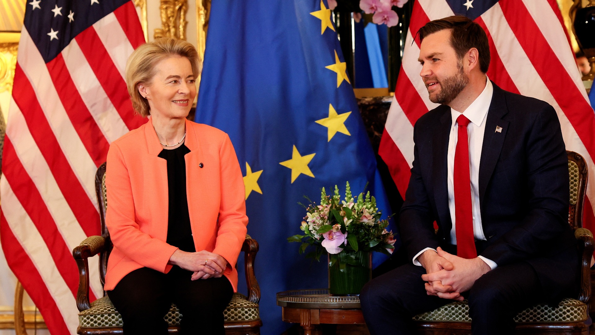 El primer encuentro de la UE con la administración Trump