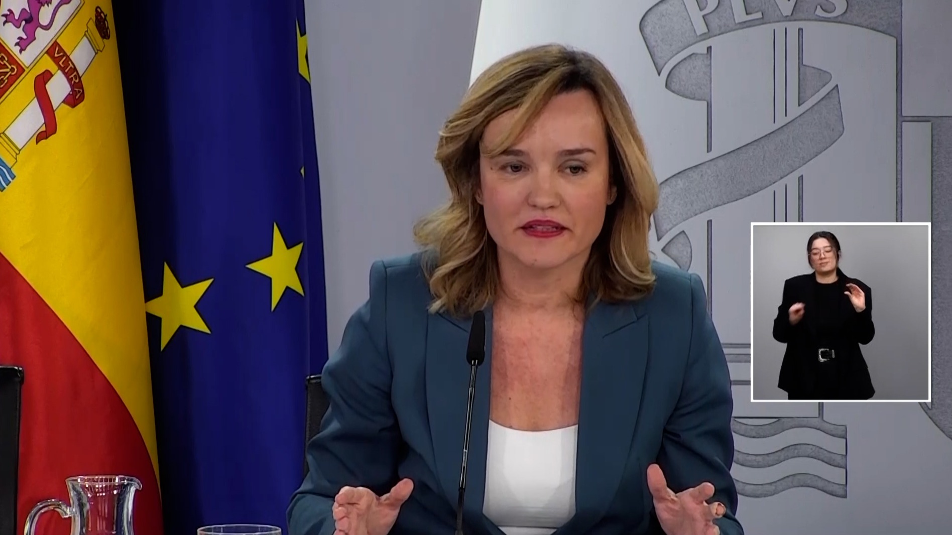 La discrepancia entre Díaz y Alegría sobre el impuesto al SMI