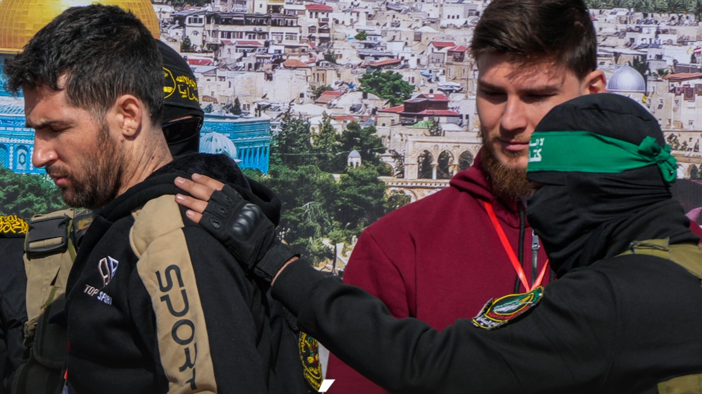 La liberación de los tres rehenes israelíes y los 369 palestinos el 15 de febrero