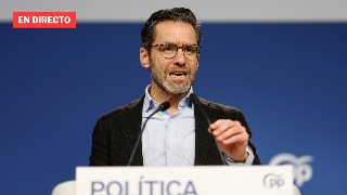 Rueda de prensa del PP tras el Comité de Dirección