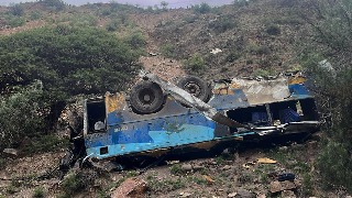Al menos 31 muertos tras accidente de un autobús en Bolivia
