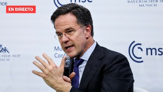 Rueda de prensa de Mark Rutte con el presidente de Eslovaquia