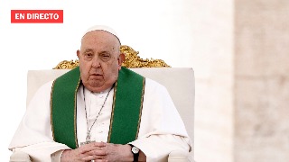 Exterior del hospital Gemelli de Roma donde está ingresado el Papa Francisco