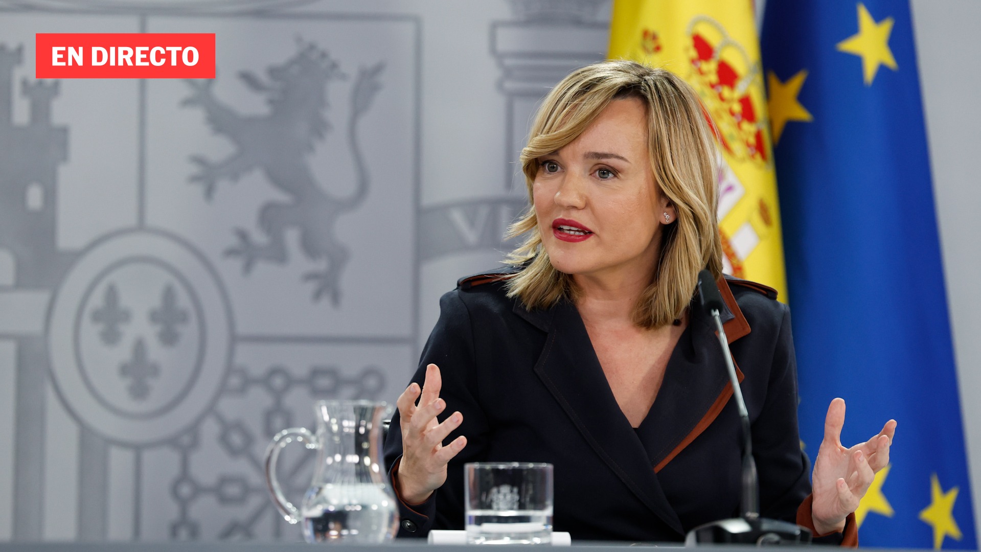 Rueda de prensa tras el Consejo de Ministros, en directo