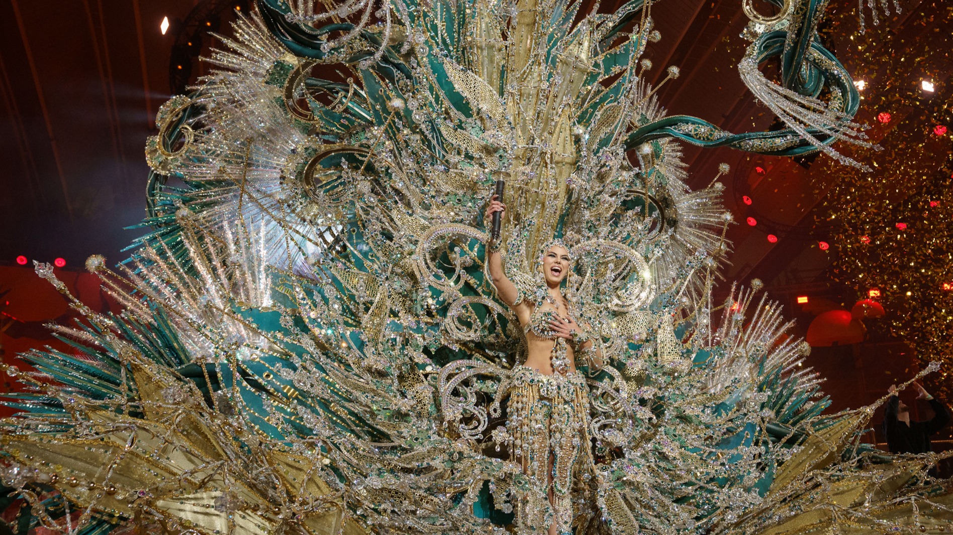 Elizabeth Ledesma, reina del Carnaval de Santa Cruz de Tenerife