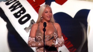 Beyoncé, tras ganar el galardón de los Grammy: 