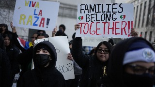 Protestas contra las redadas en Estados Unidos