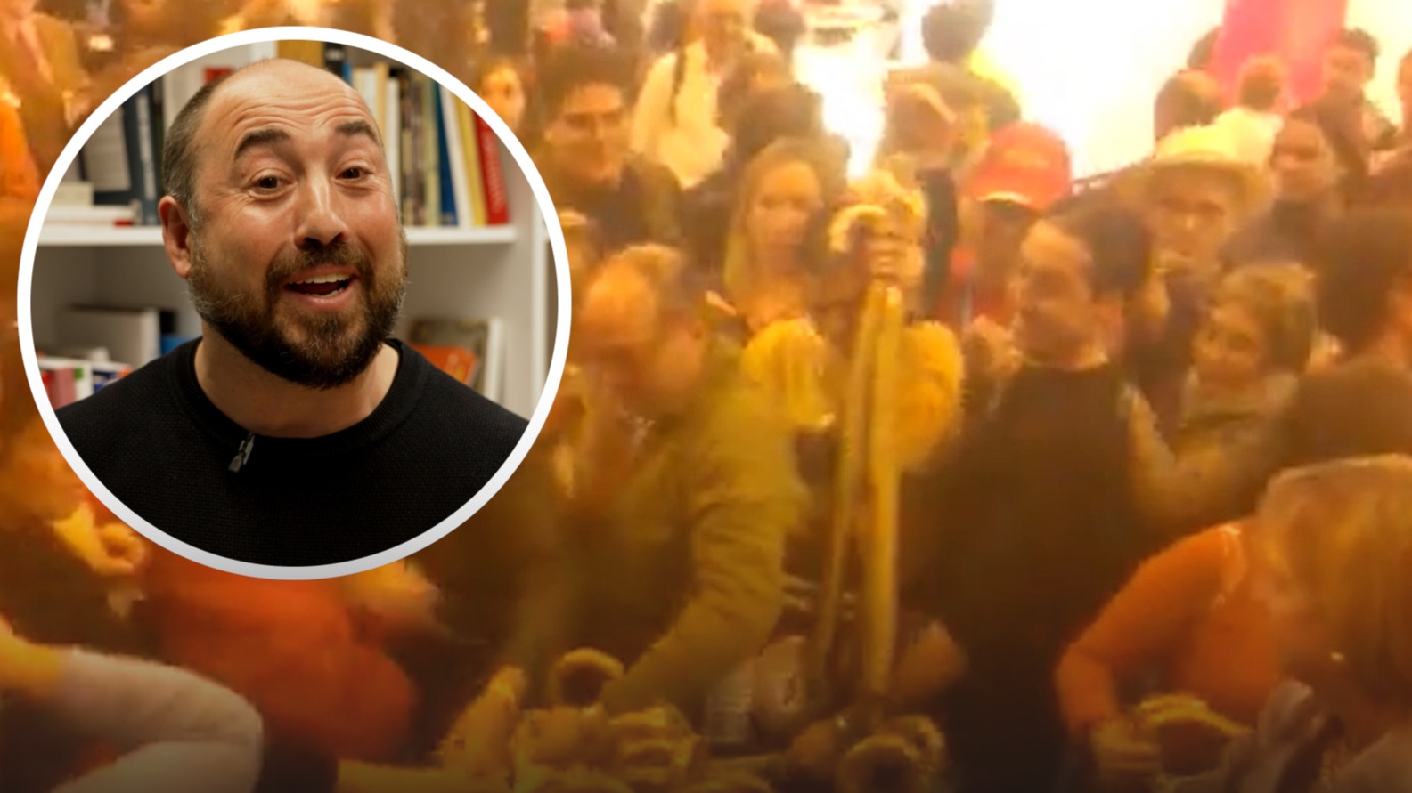 La historia detrás del viral de los paraguas de Fitur 2007