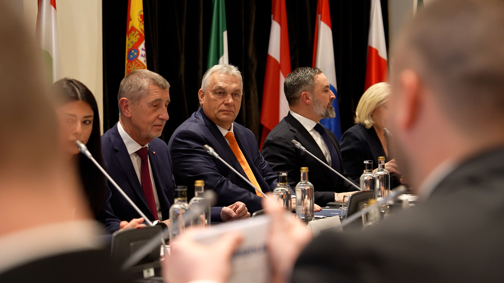 El grupo de Patriots se reune en Madrid al alero de Abascal