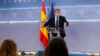 Ruedas de prensa en el Congreso. 20 de marzo