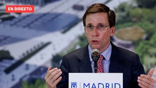 Almeida comparece ante los medios para hablar sobre las lluvias en Madrid