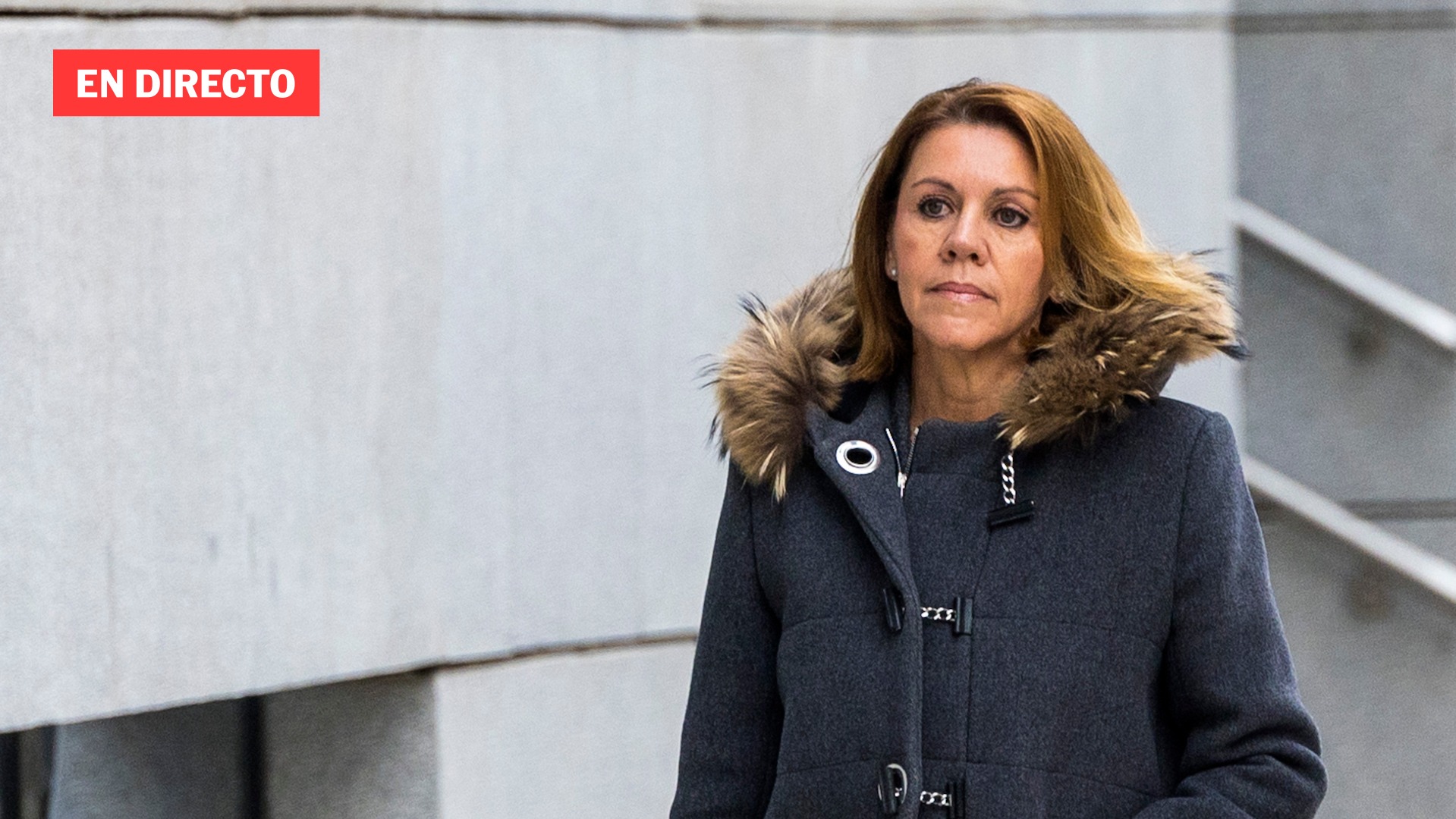 Cospedal comparece en la comisión sobre la Operación Cataluña, en directo