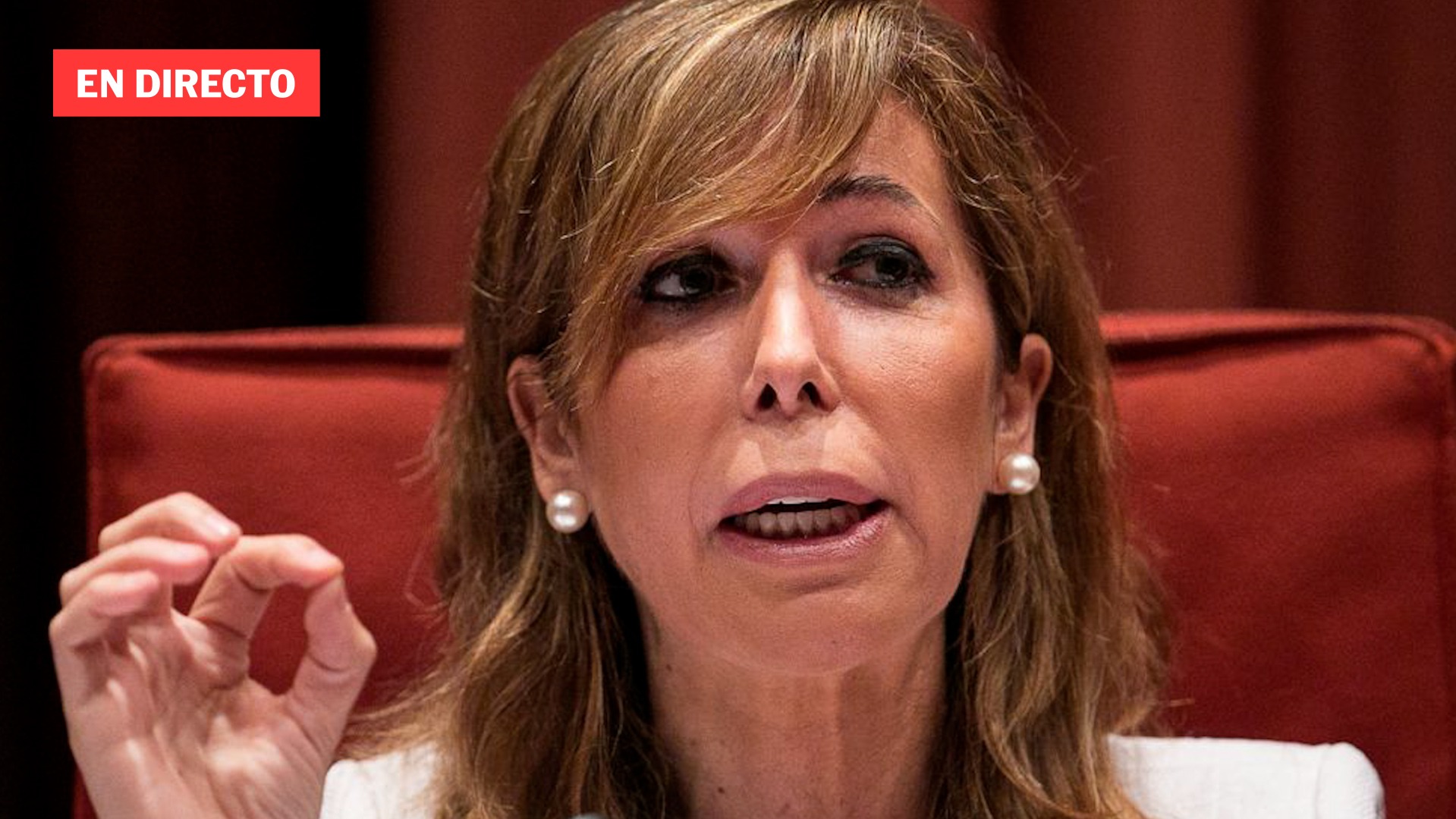 Sánchez Camacho comparece en la comisión sobre la Operación Cataluña