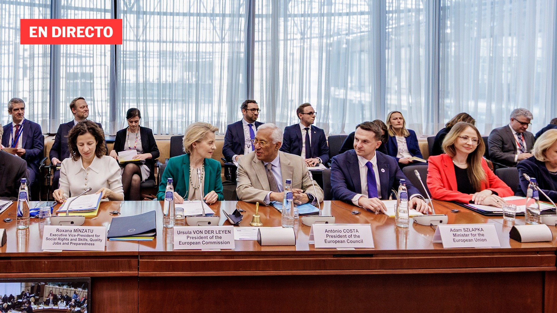 Presentación de la estrategia de preparación ante crisis de la Comisión Europea