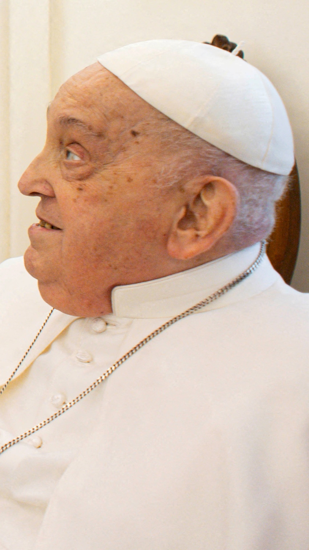 La última aparición pública del Papa