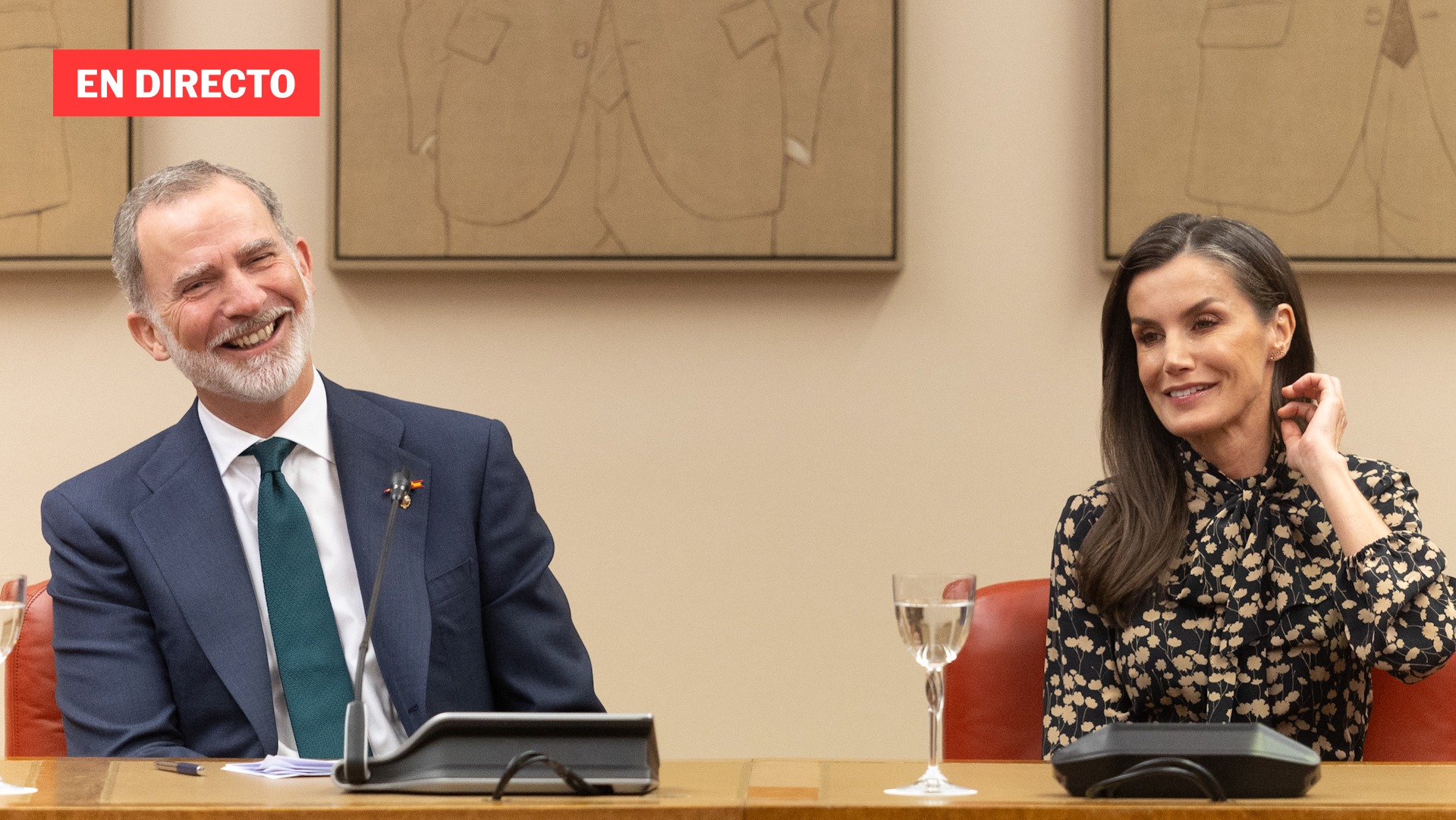 Los Reyes presiden el almuerzo con motivo de la entrega del Premio Cervantes 2025