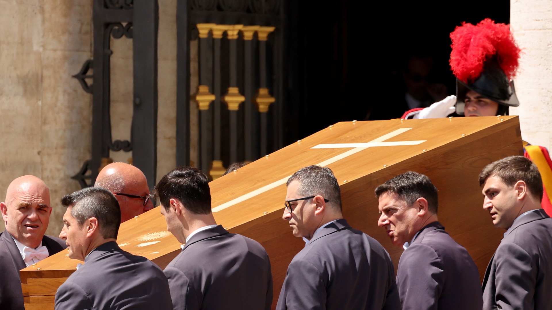 La llegada a Santa María la Mayor