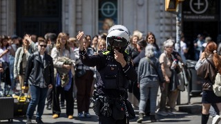 Así colapsó el transporte público en Barcelona