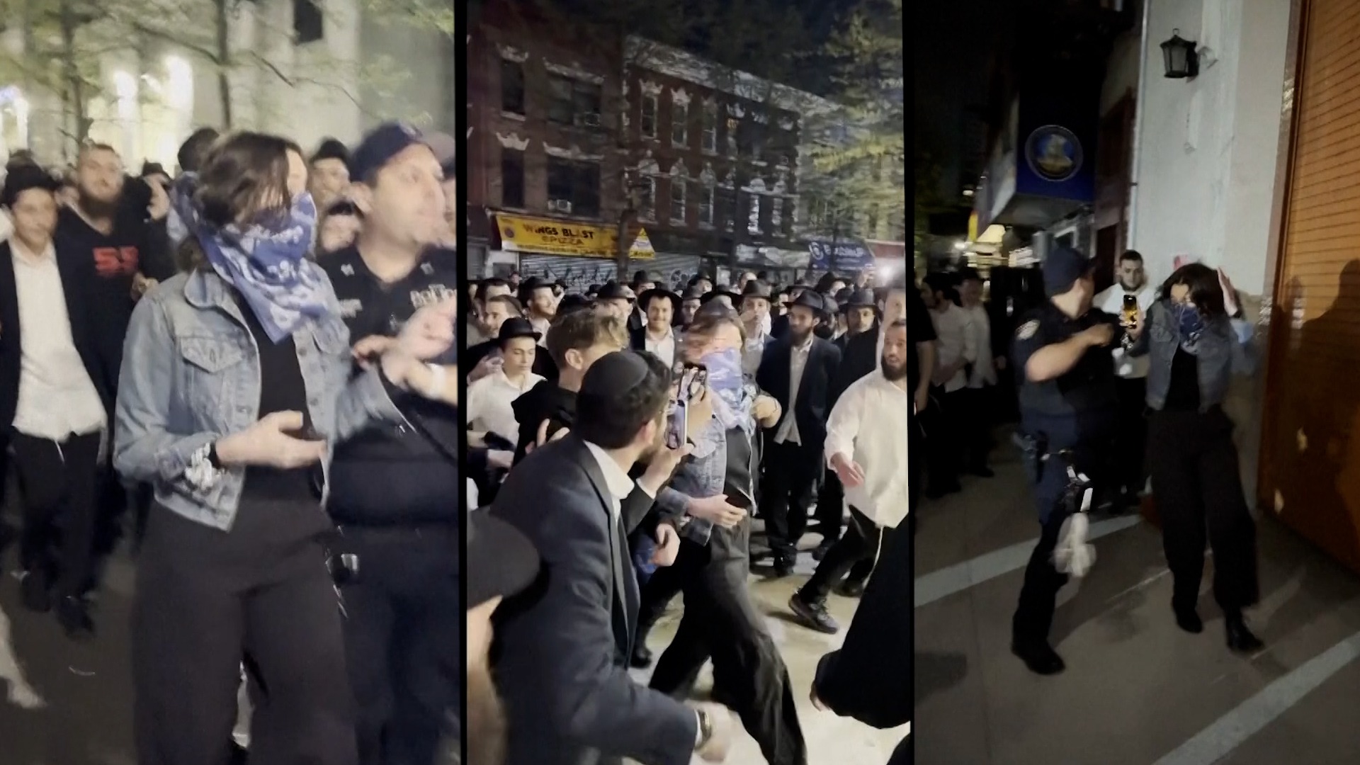 Turba agrede a mujer en Brooklyn