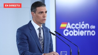 Pedro Sánchez comparece tras el apagón masivo, en directo