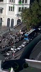 Las imágenes aéreas de las incidencias provocadas por el apagón en Madrid