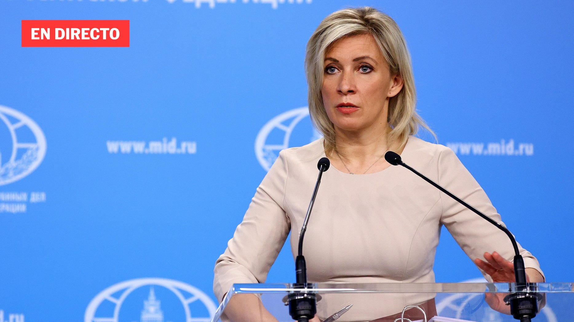 Rusia reacciona a los aranceles impuestos por Trump (Traducción al inglés), en directo