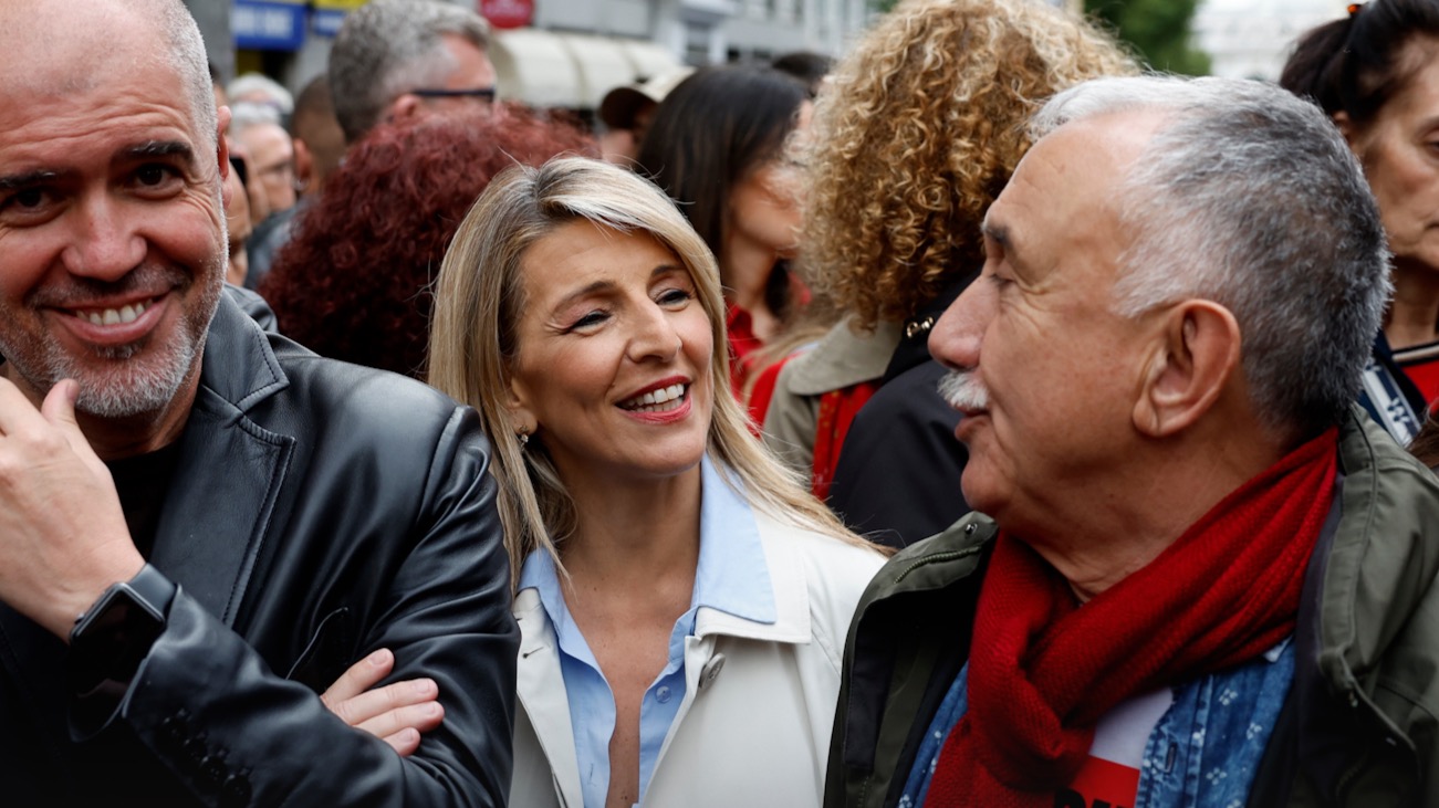 Yolanda Díaz y los sindicatos reclaman la reducción de jornada: "No hay vuelta atrás"