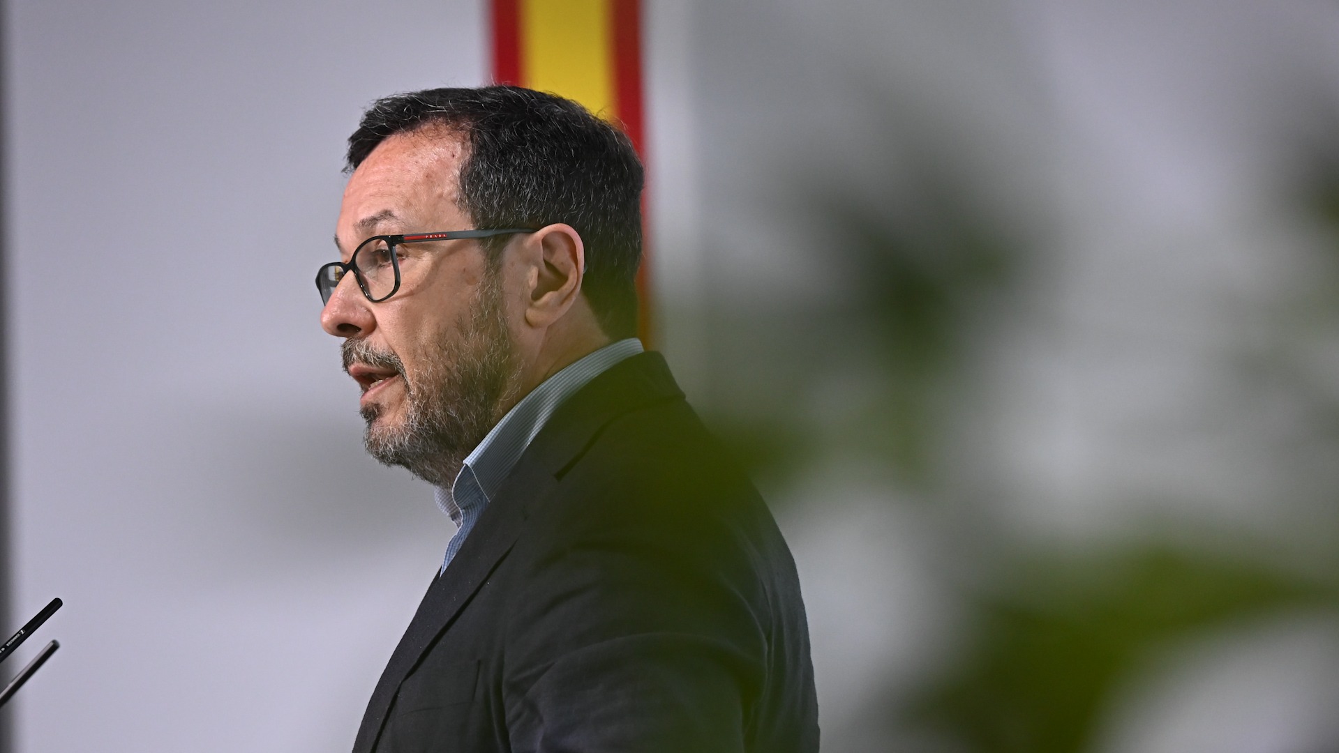 Rueda de prensa de José Antonio Fúster, portavoz de Vox