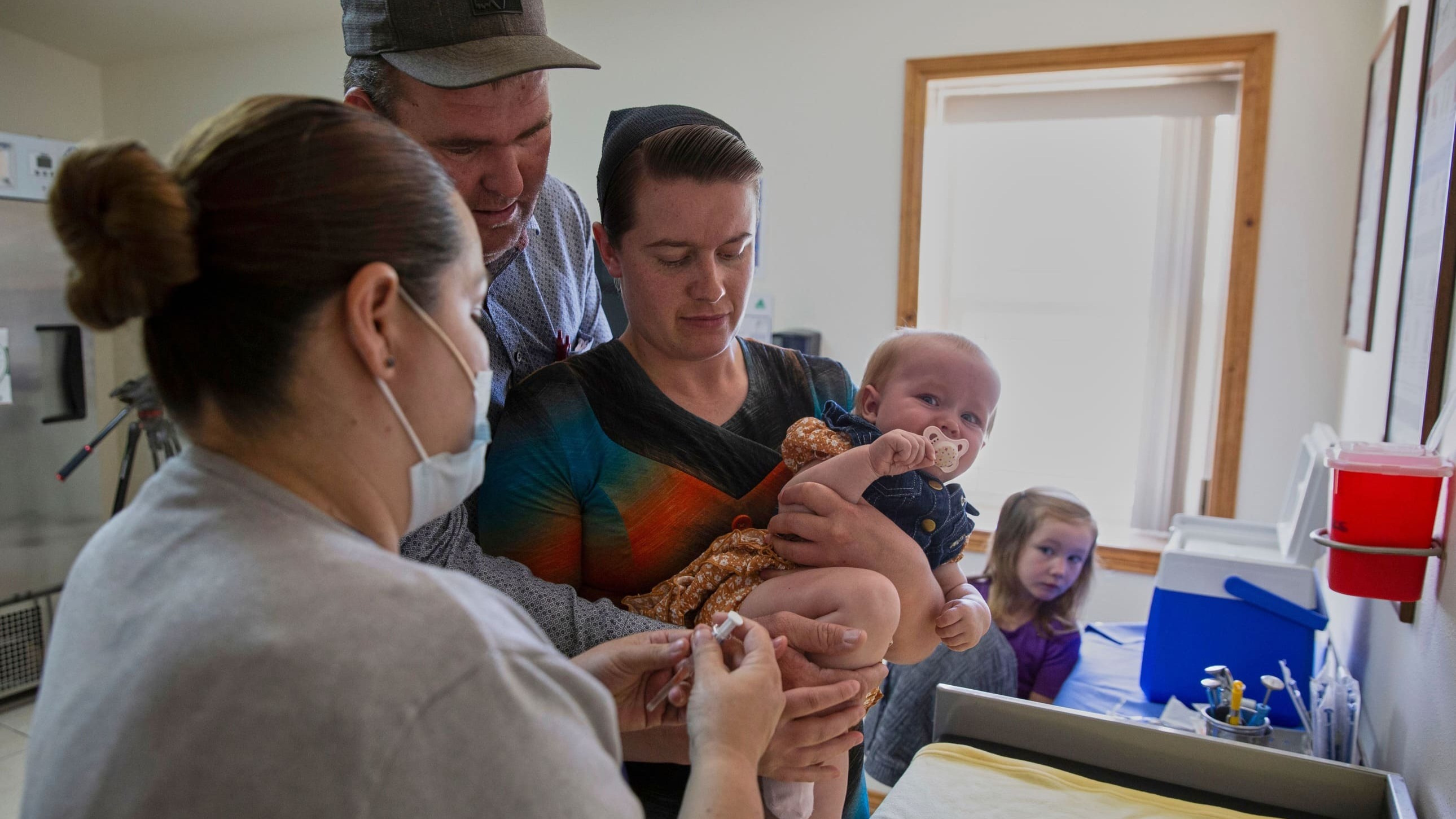La campaña de vacunación para los menonitas en Chihuahua