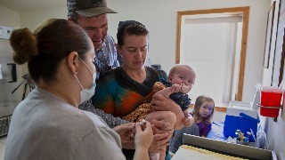 La campaña de vacunación para los menonitas en Chihuahua