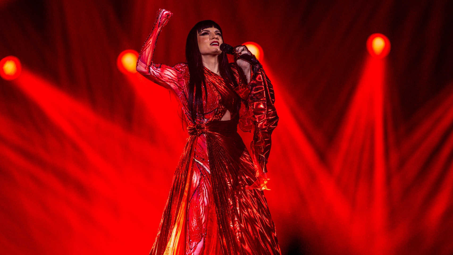 Primera semifinal de Eurovisión: Shkodra Elektronike - Zjerm (Albania)