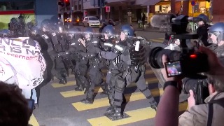 Protesta contra la participación de Israel en Eurovisión