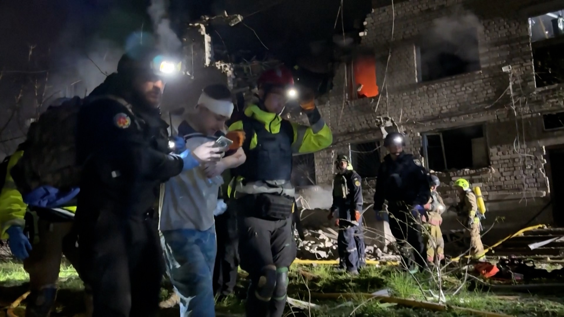 Nuevo ataque con drones rusos y la pesimista previsión del vicepresidente Vance