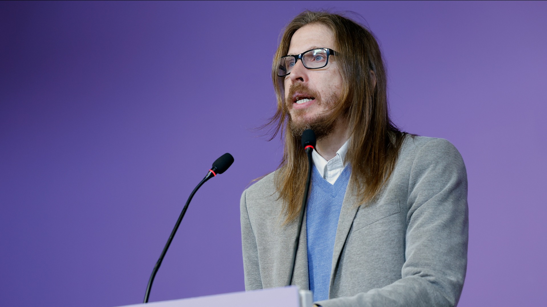Rueda de prensa de Podemos