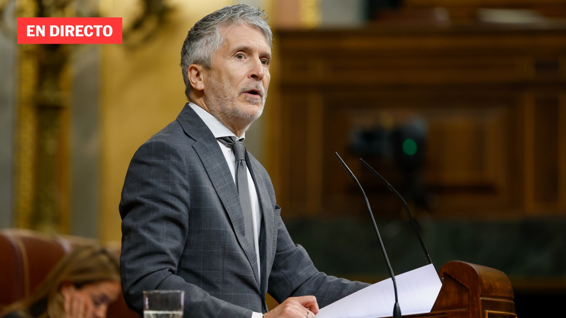 Marlaska comparece en la Comisión Mixta de Seguridad Nacional, en directo