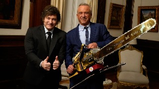 Milei y Kennedy Jr. se reúnen en Argentina