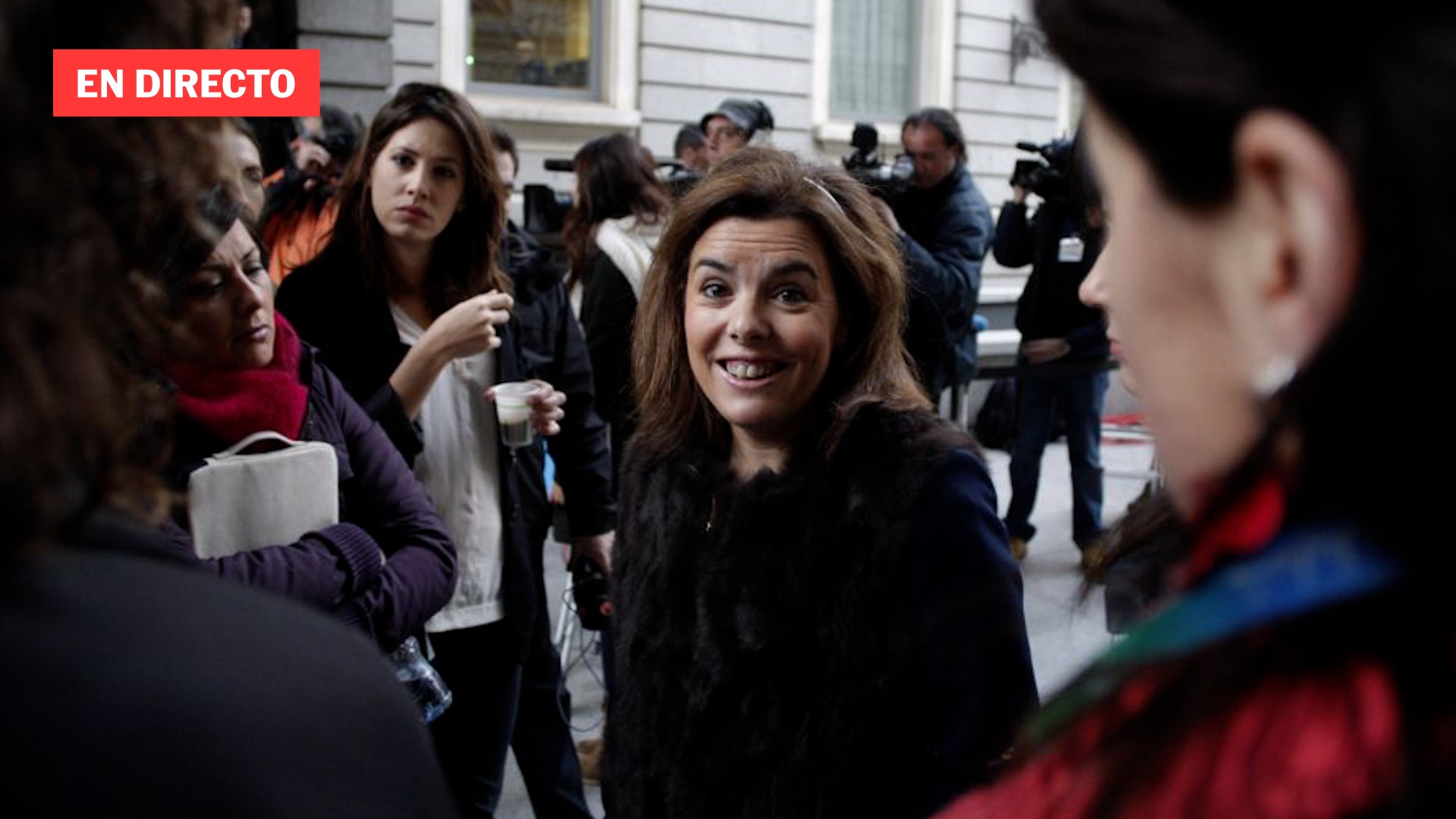 Soraya Sáenz de Santamaría comparece en la comisión sobre la Operación Cataluña, en directo