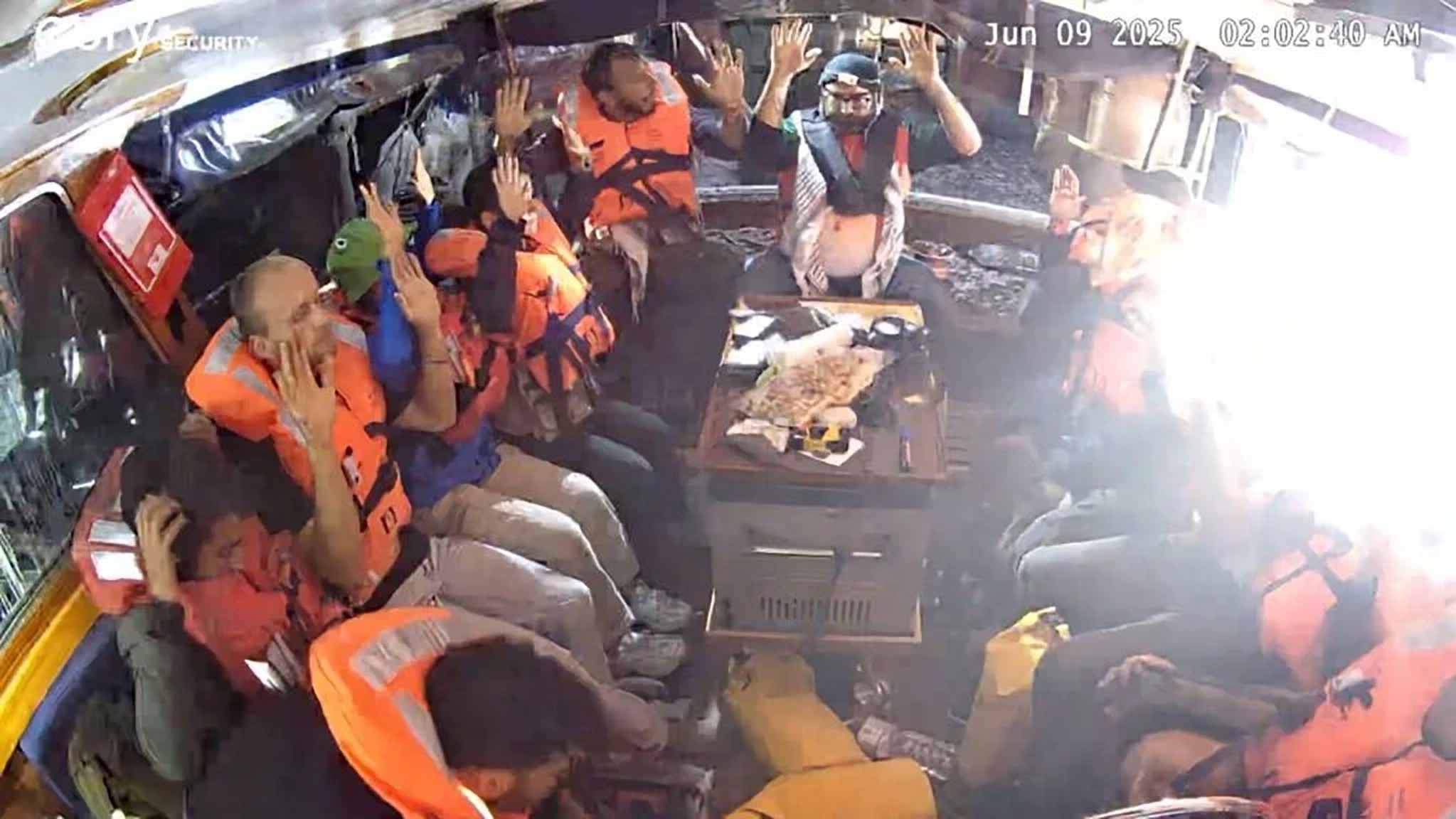 Reconstrucción de la ruta de la Flotilla por la Libertad