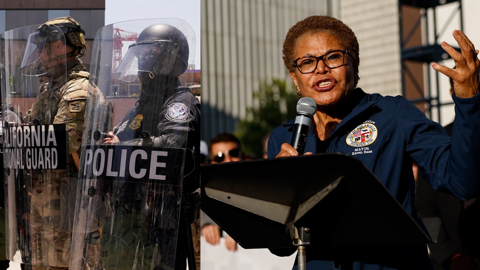 La alcaldesa de Los Ángeles decreta el toque de queda en parte del centro para frenar la violencia de las protestas