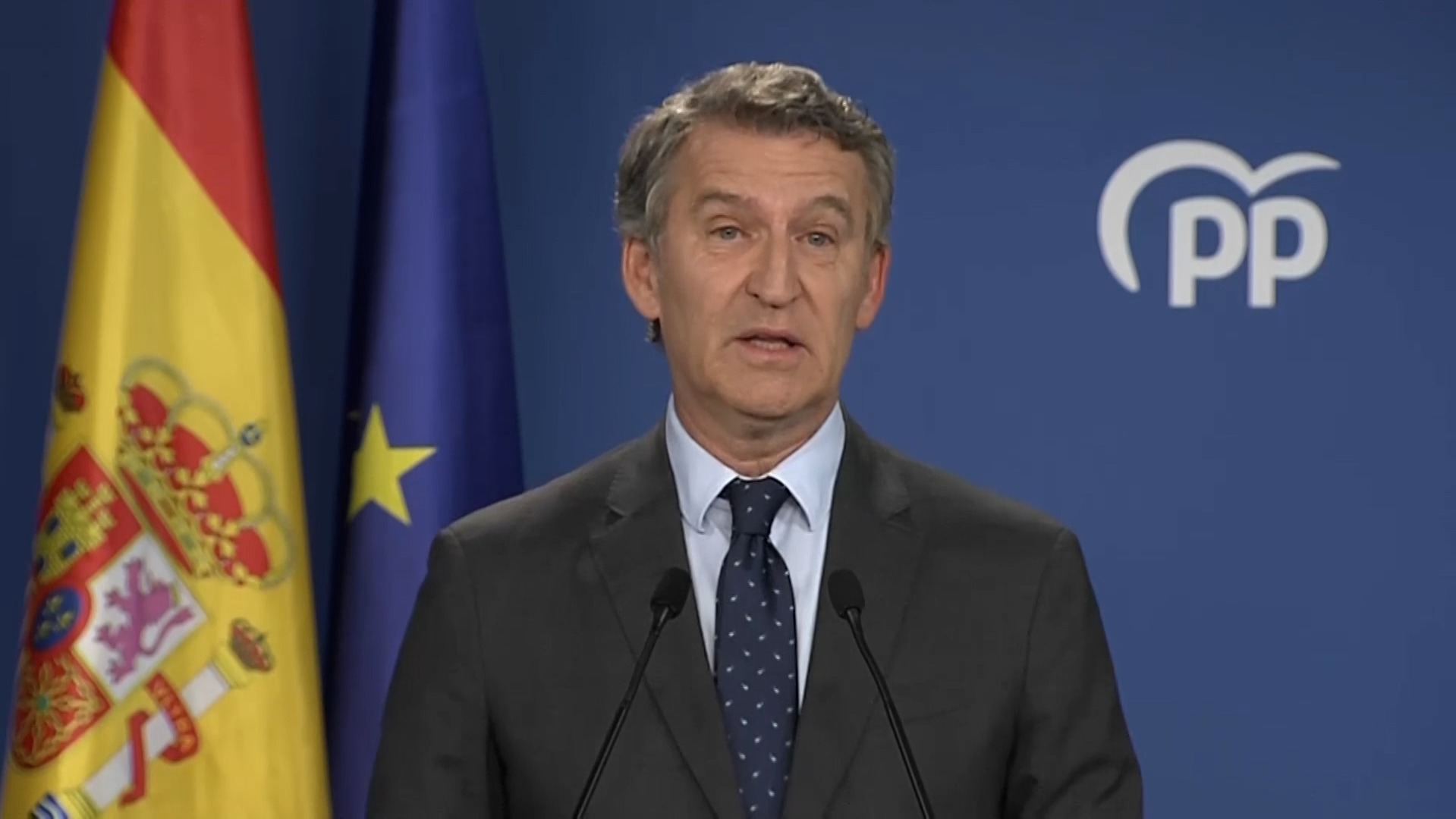 Feijóo: "Es evidente que el problema es el Presidente"