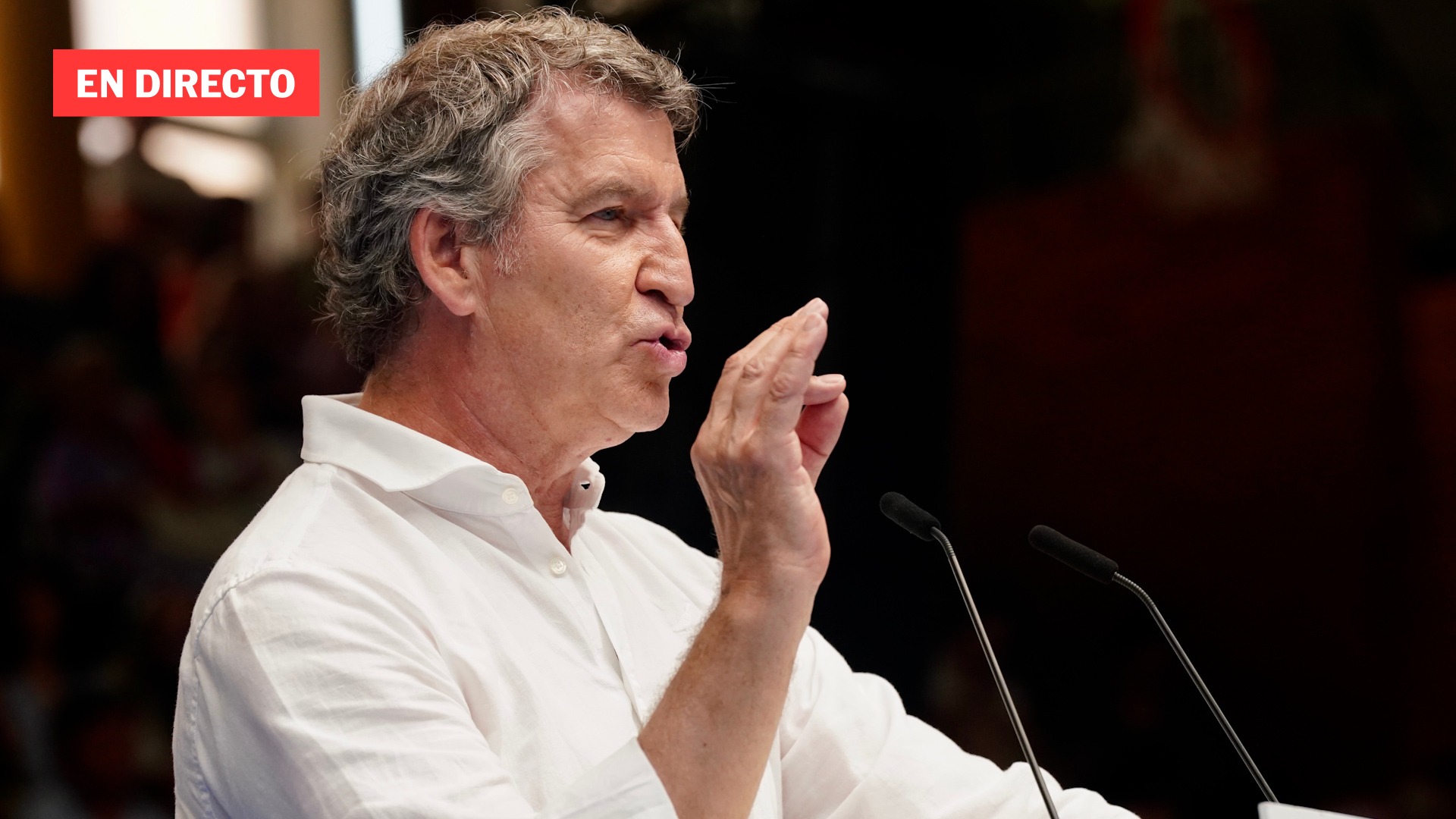 Feijóo en el XII Encuentro Sernauto, en directo