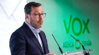 Rueda de prensa de Vox