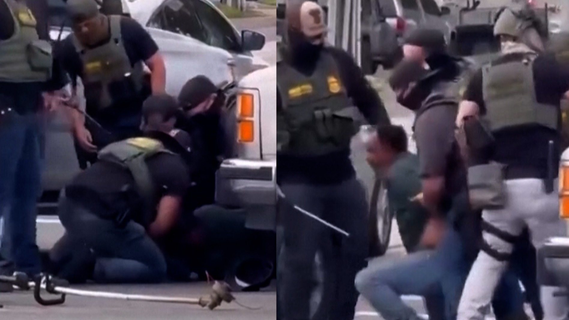 Indignación de veterano por golpiza a su padre durante arresto en la frontera