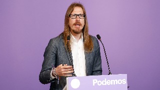 Rueda de prensa de Podemos