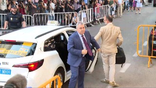 Imágenes de la llegada de Santos Cerdán llega al Tribunal Supremo para declarar por el Caso Koldo