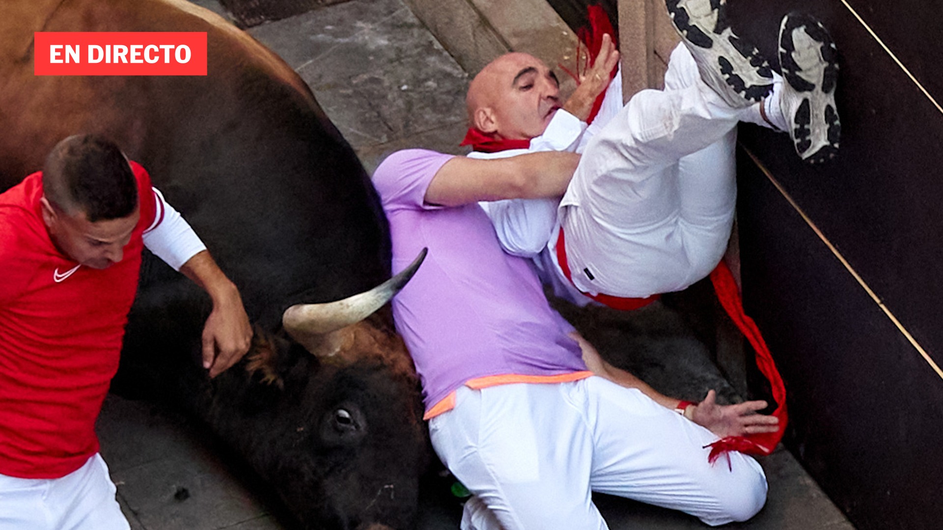 Primer encierro de los Sanfermines 2025 - Fuente Ymbro