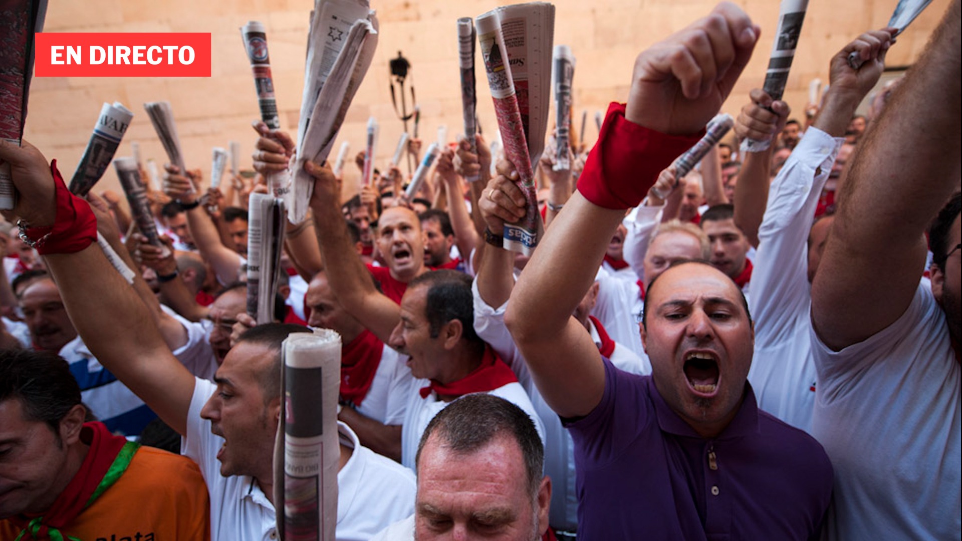 Tercer encierro de los Sanfermines 2025 - Álvaro Núñez