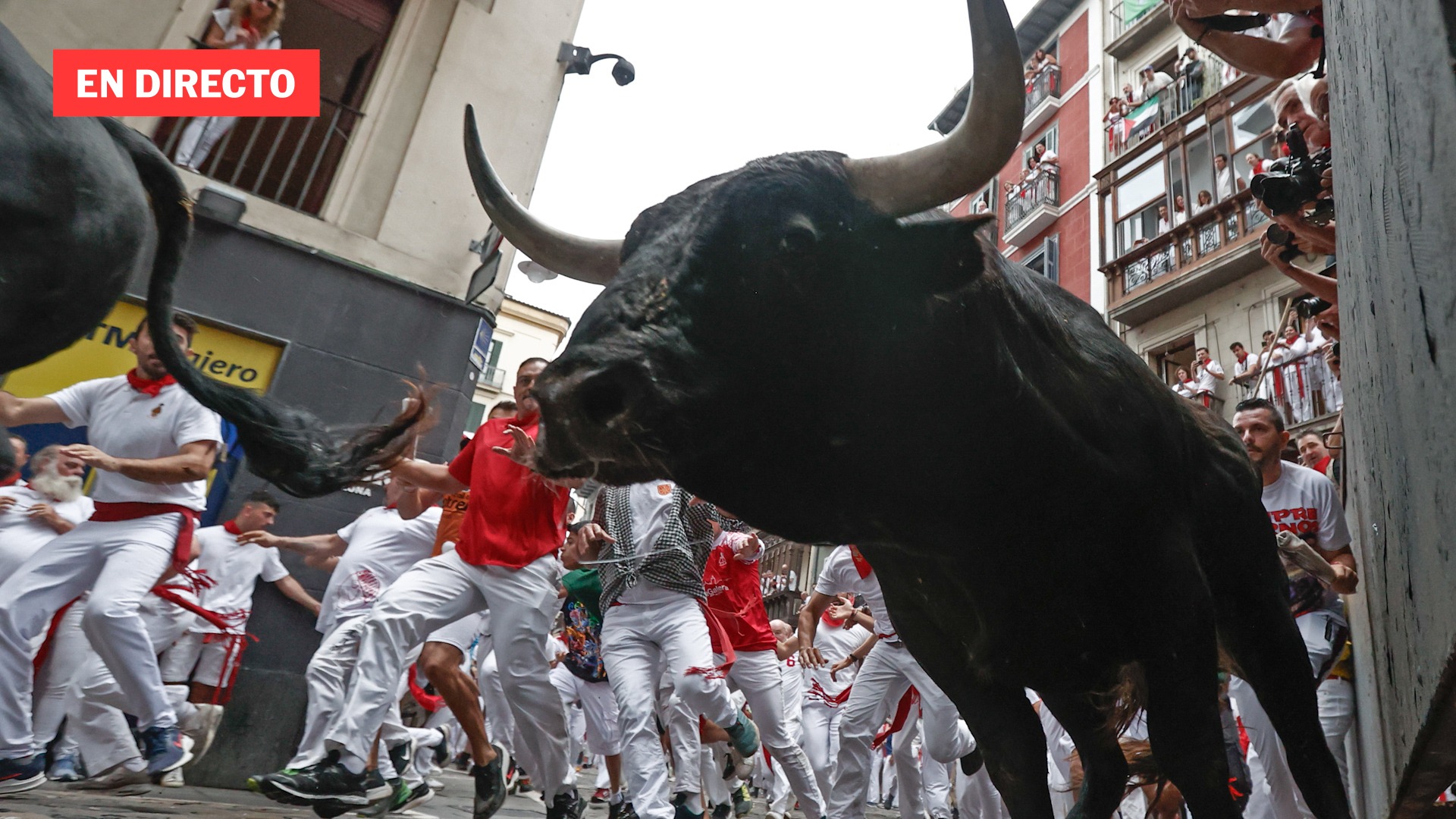 Cuarto encierro de los Sanfermines 2025 - Victoriano del Río