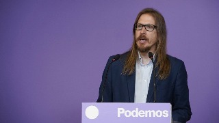 Rueda de prensa de Podemos