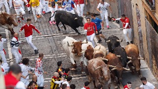 Así fue el encierro más rápido de San Fermín hasta ahora